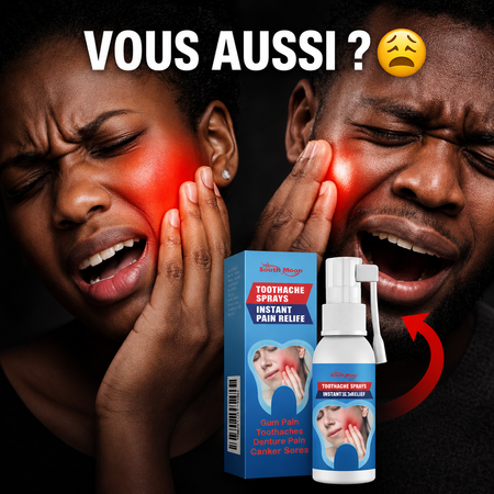 Spray Anti-Douleur Dentaire Express — Soulagement en Quelques Secondes